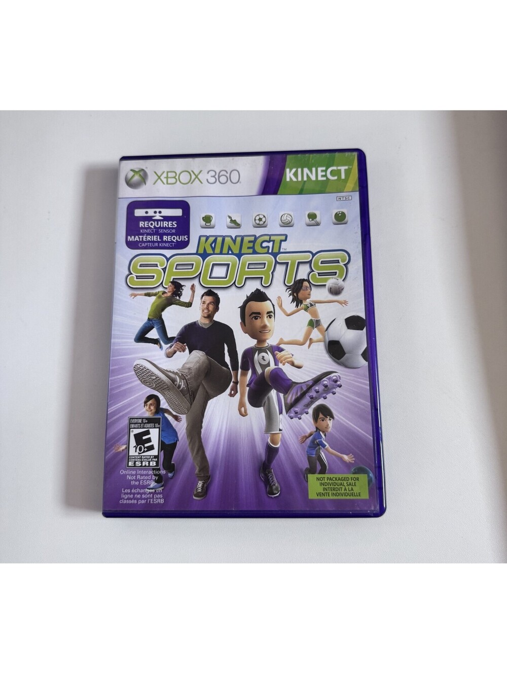 Kinect Sports Xbox 360 Video Game CIB Complete Tested